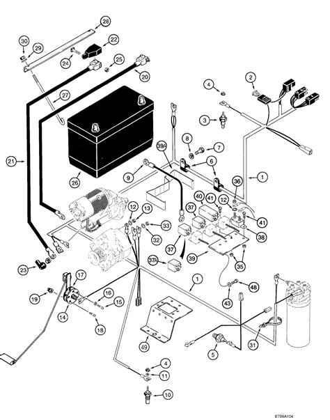 case 1845c ç skid steer repair|case 1845c starter wiring diagram.